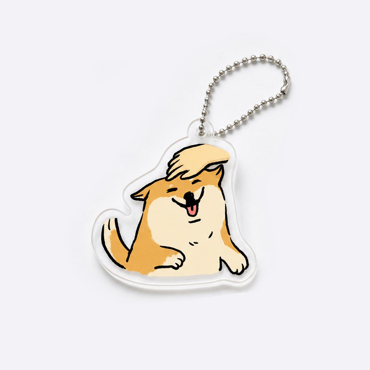 柴犬　アクリルチャーム