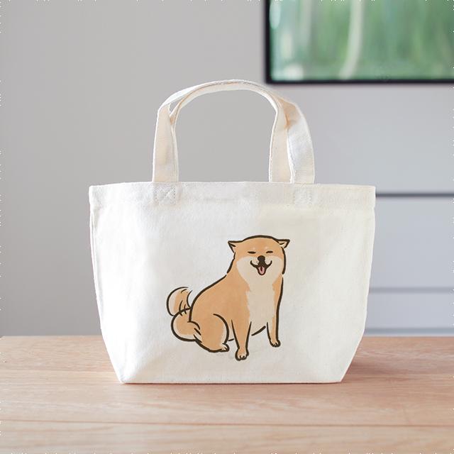 柴犬　ミニバッグ　ランチバッグ