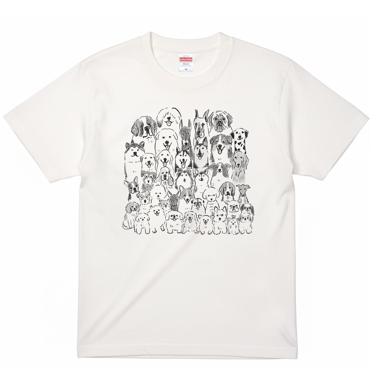 Tシャツ わんわん大集合