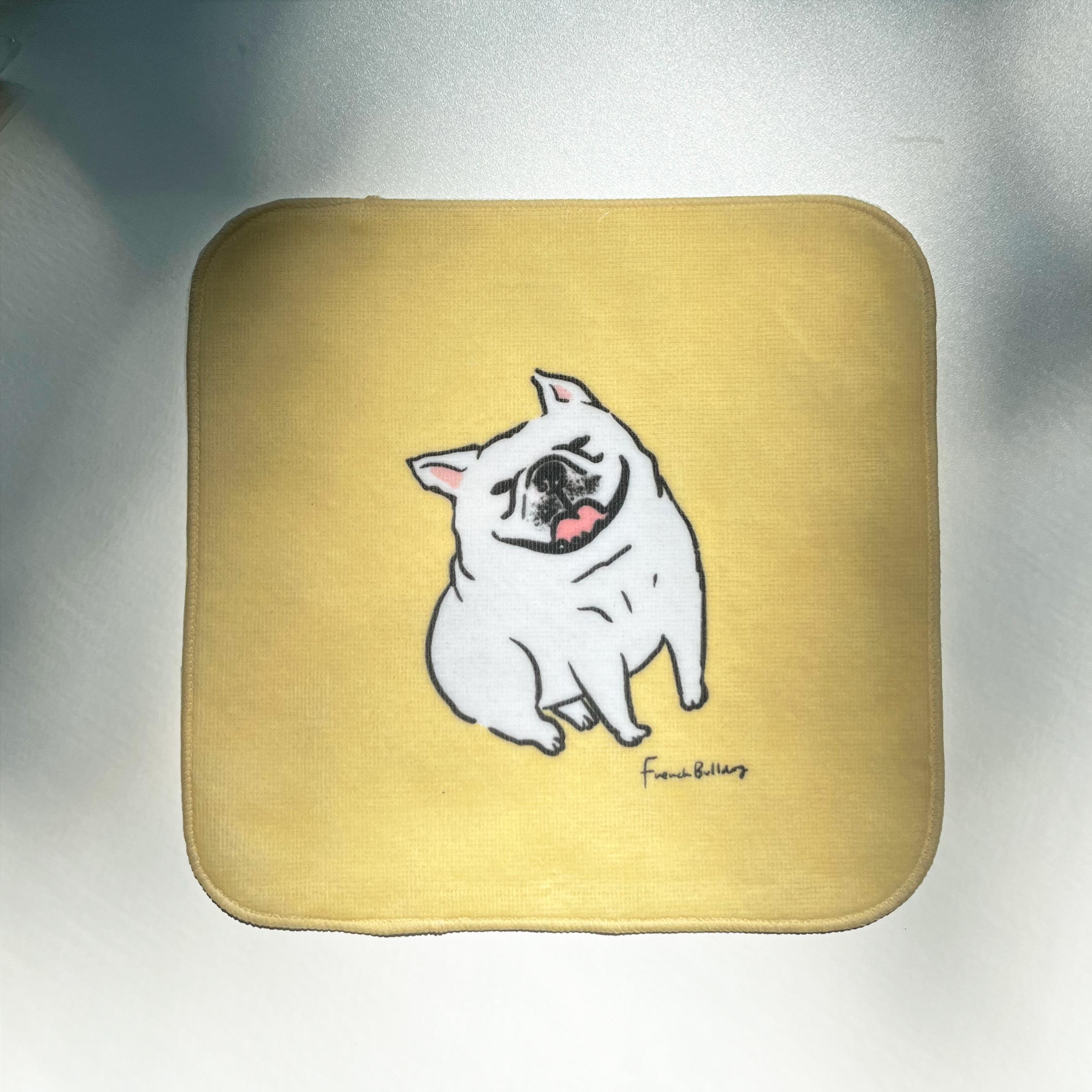 フレンチブルドッグ　タオル